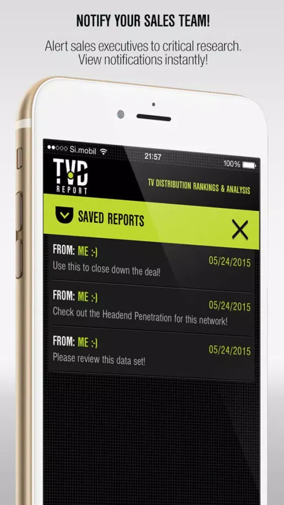 Zrzuty ekranu TVD Report - TV Distribution Rankings & Analysis