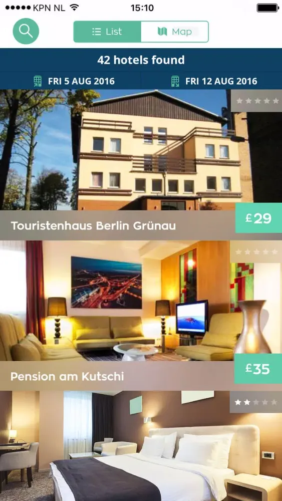 Скриншоты GeniusTravel