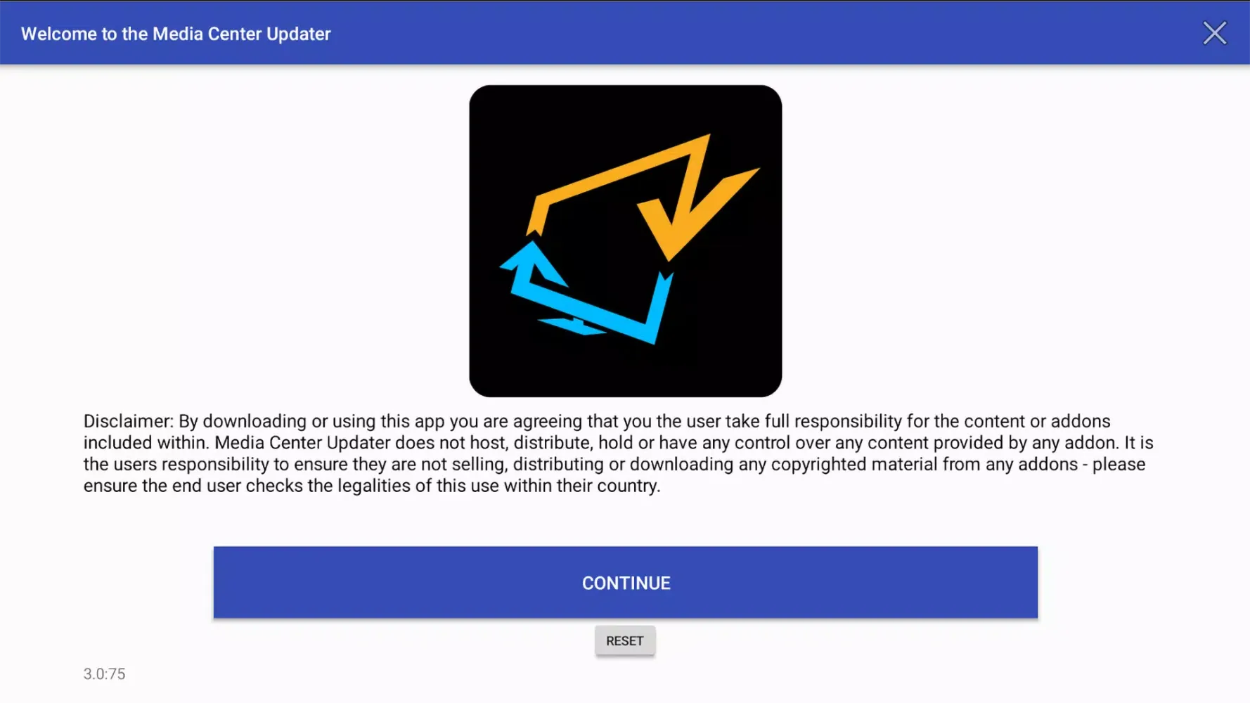 Captures d'écran de Updater