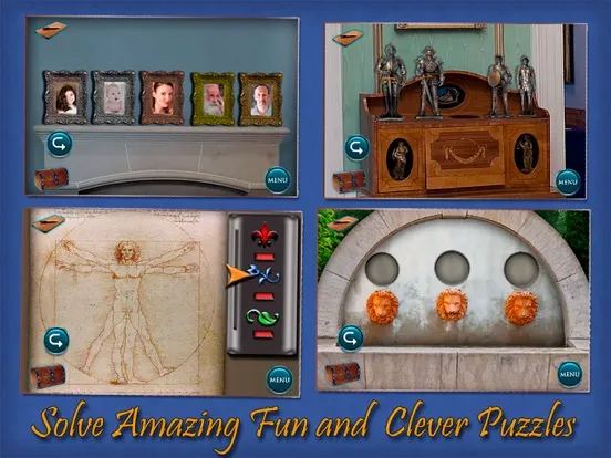 Zrzuty ekranu The Secret of Crimson Manor iPad 