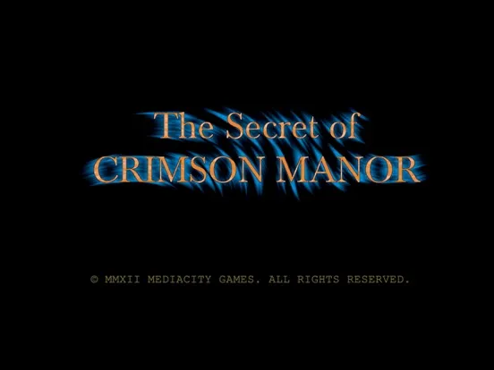 Zrzuty ekranu The Secret of Crimson Manor iPad 
