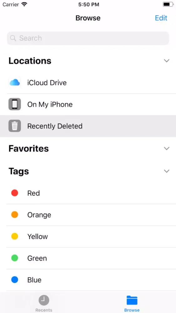 Browser and iFile Manager স্ক্রিনশট