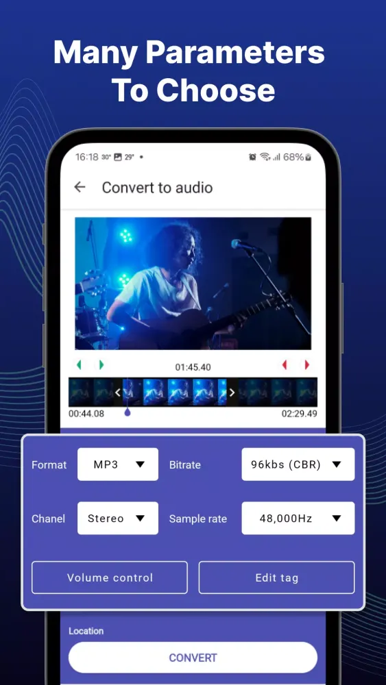 Screenshot di Video to MP3 Converter