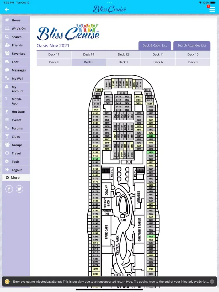 Скриншоты Bliss Cruise iPad 