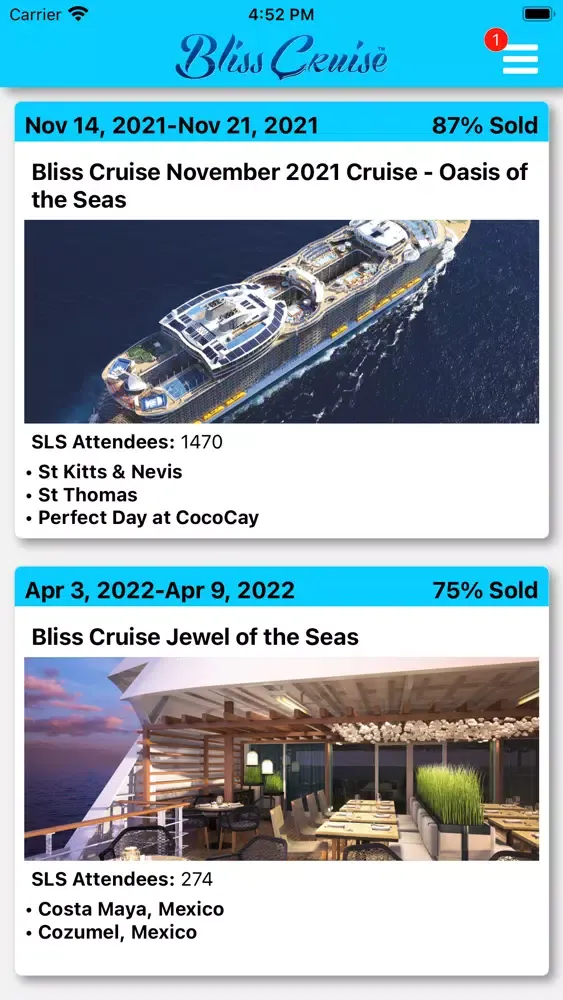 Скриншоты Bliss Cruise