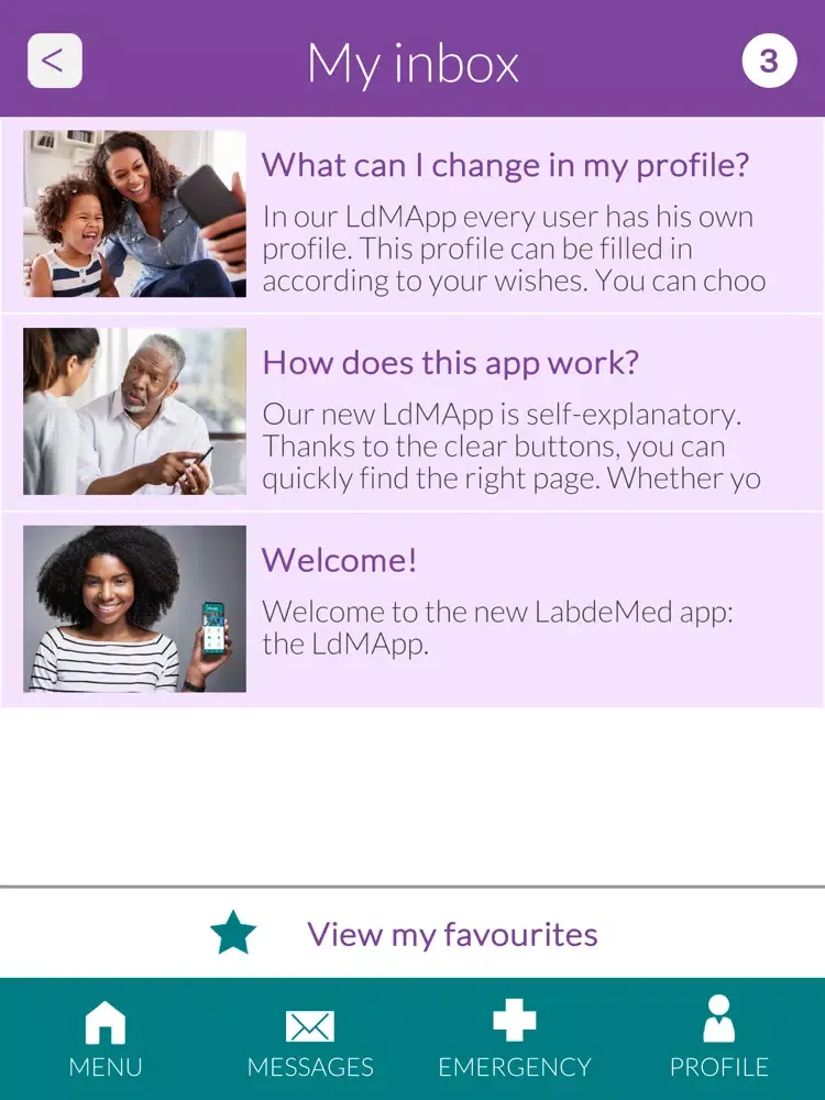LdMApp iPad  स्क्रीनशॉट