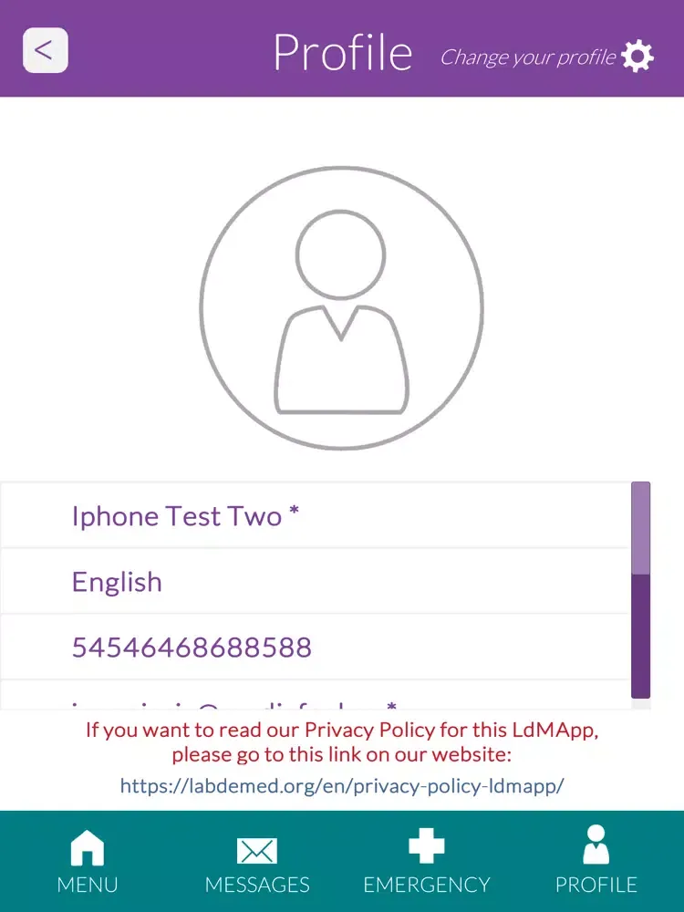 LdMApp iPad  स्क्रीनशॉट