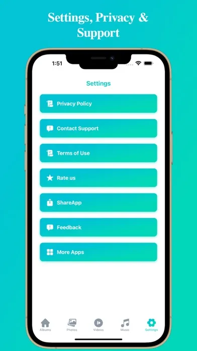 Tangkapan layar All Media File Manager