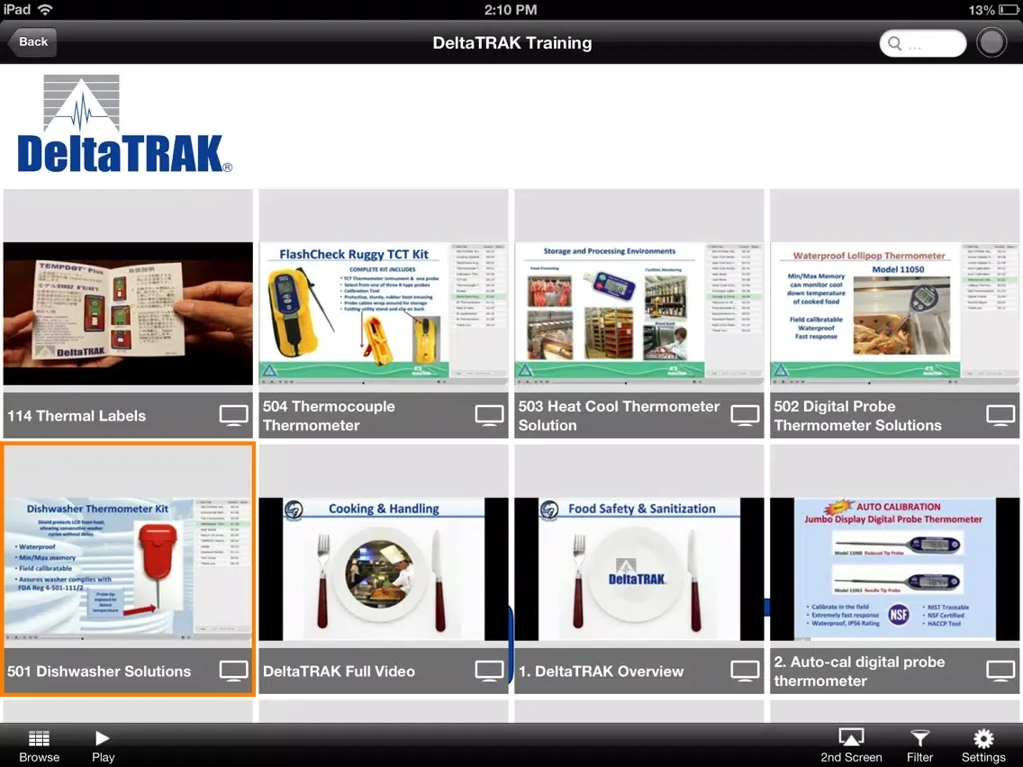 تصاویر DeltaTRAK EDU iPad 