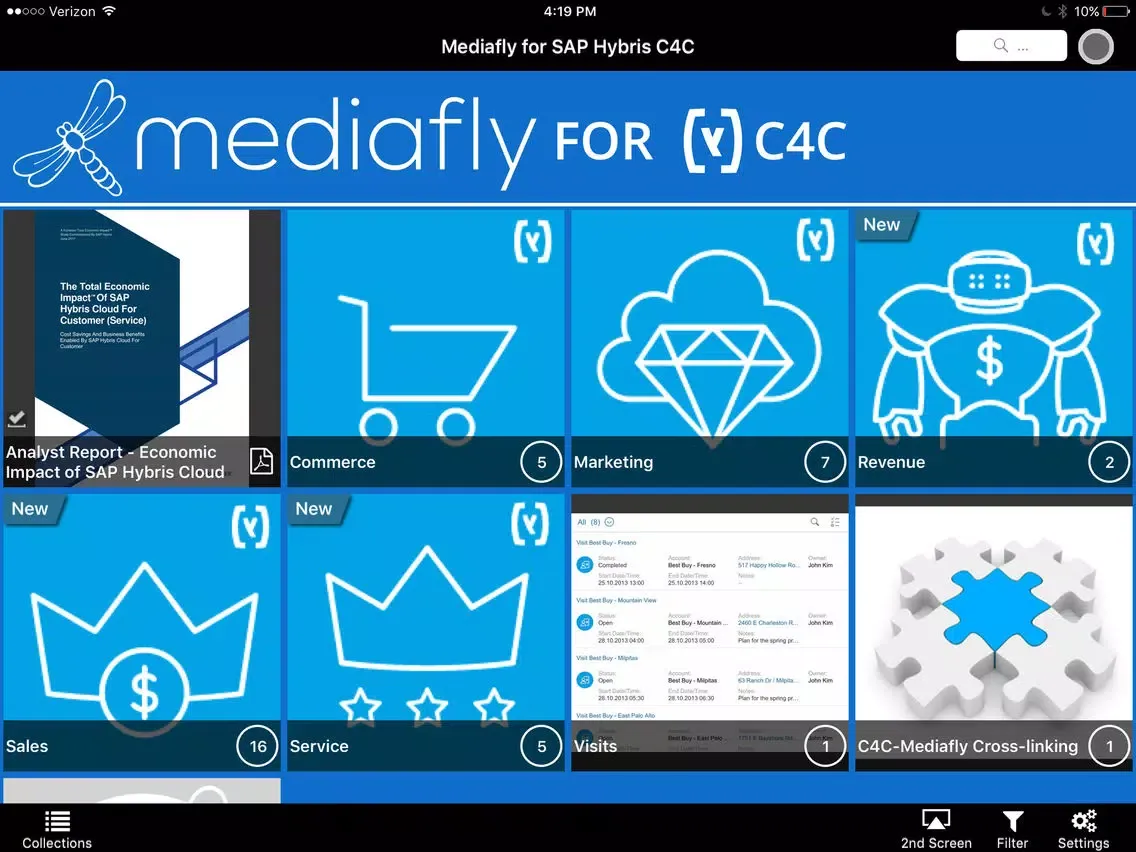 صور Mediafly for SAP Hybris iPad 