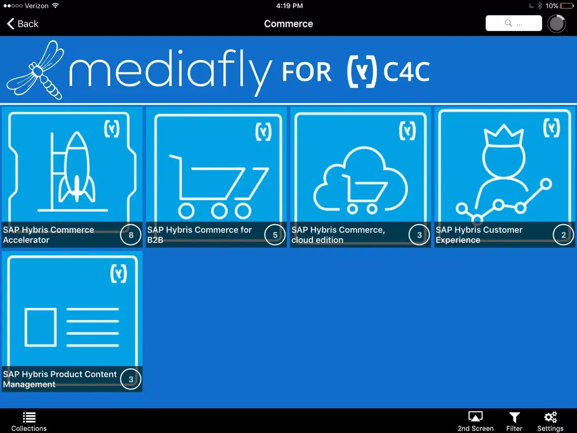 صور Mediafly for SAP Hybris iPad 