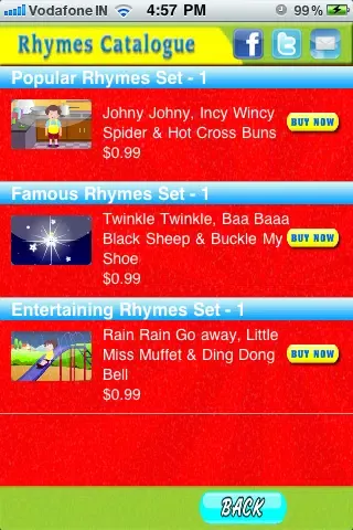 Capturas de pantalla de I Love Rhymes