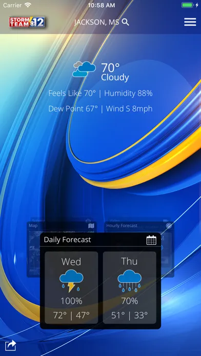 WJTV Weather应用截图