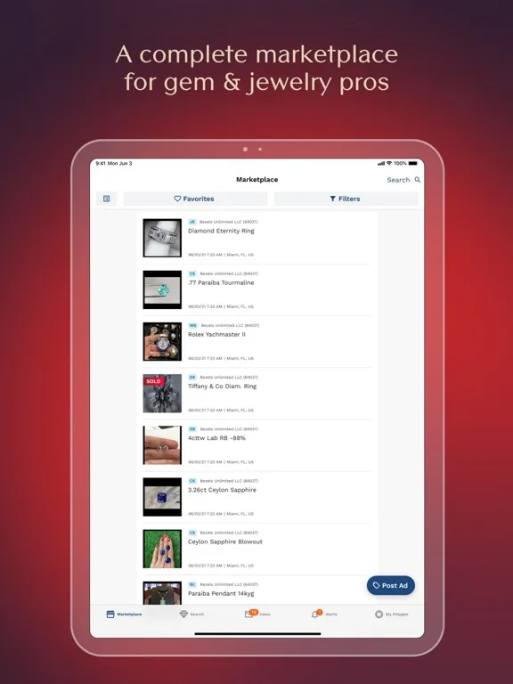 تصاویر Polygon Jewelers iPad 