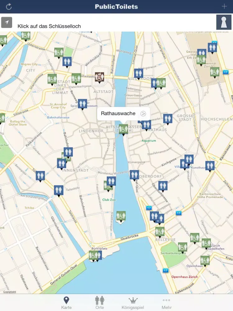 Zrzuty ekranu Public Toilets iPad 