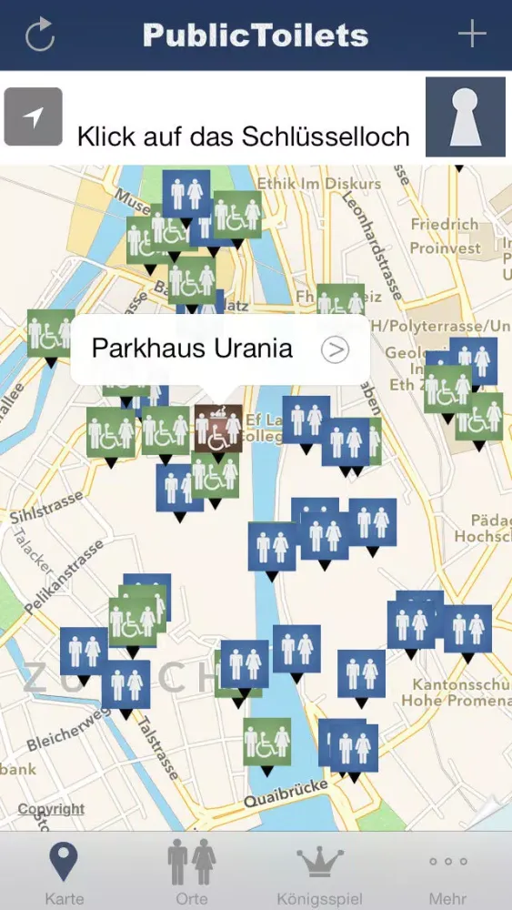 Zrzuty ekranu Public Toilets