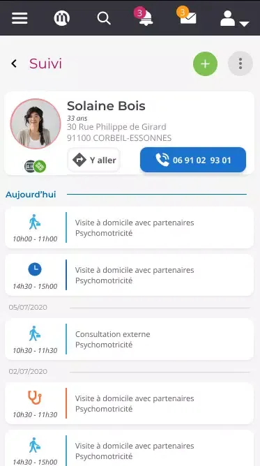 Captures d'écran de Mediateam