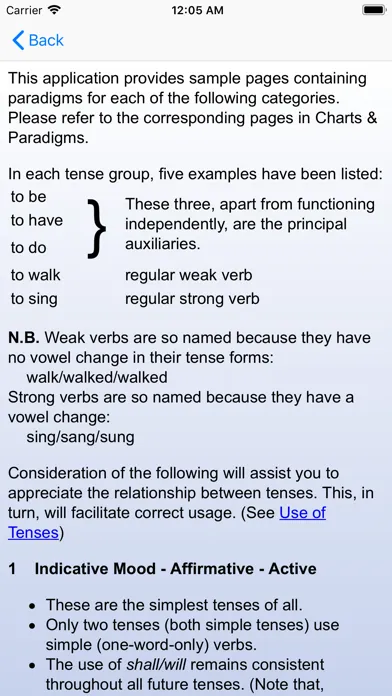 Скриншоты English Grammar