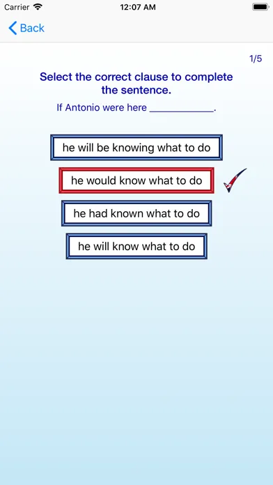 Скриншоты English Grammar