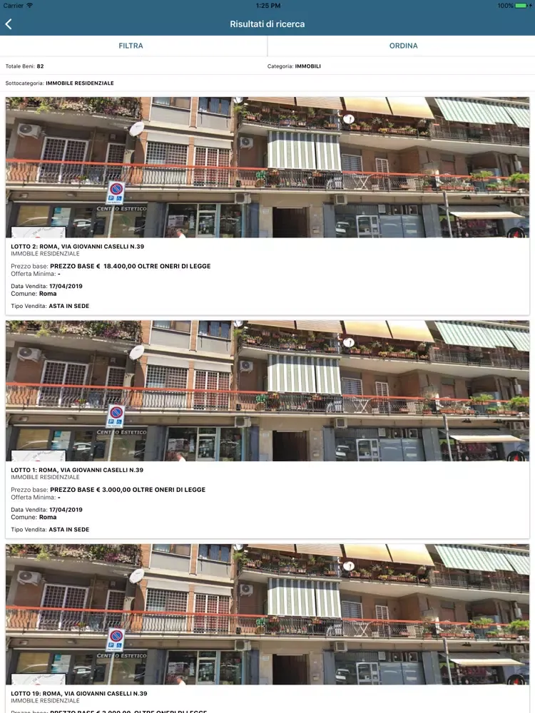 Captures d'écran de Ivg Bologna iPad 