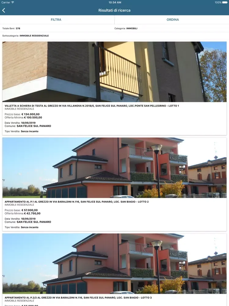Tangkapan skrin IVG Lucca iPad 