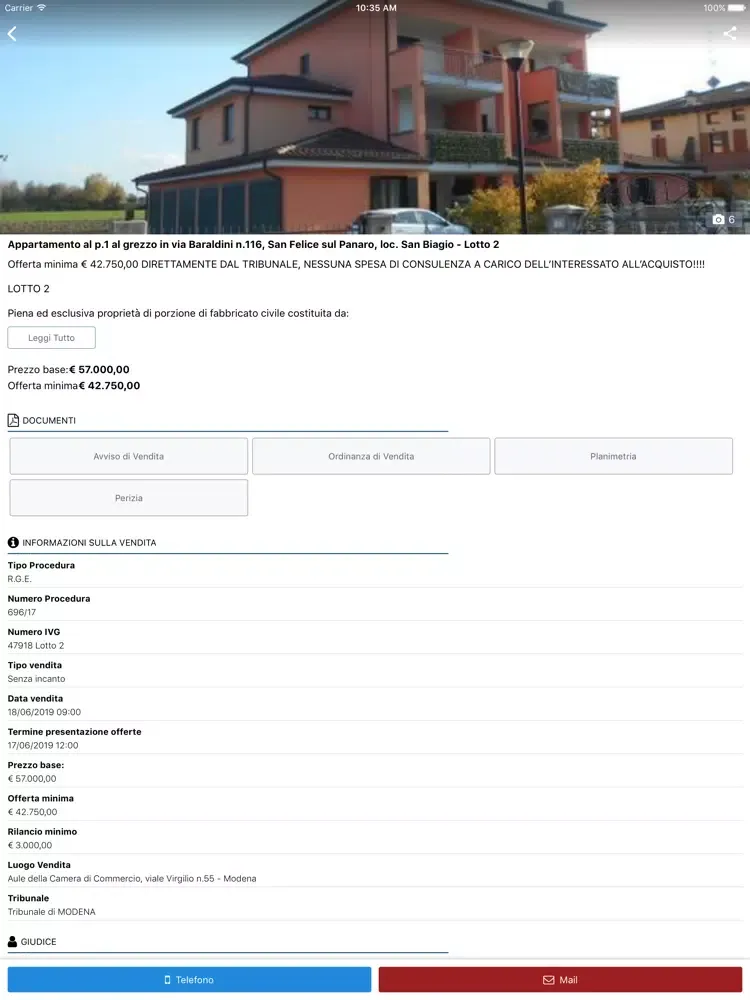 Tangkapan skrin IVG Lucca iPad 