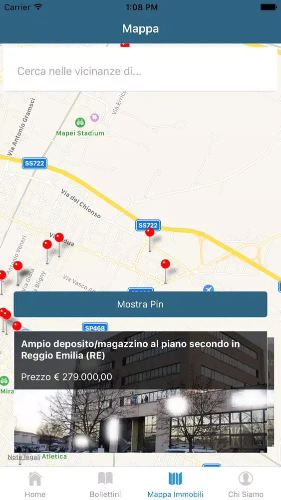 Tangkapan skrin IVG Lucca