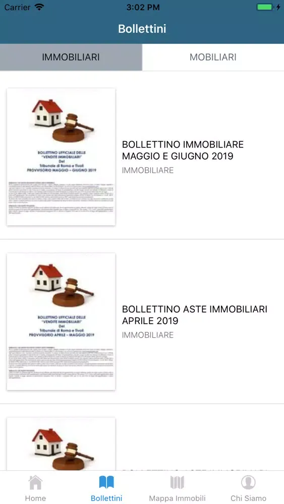 Tangkapan skrin IVG Udine