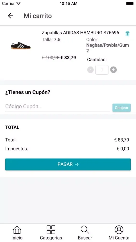 Capturas de pantalla de SportManiaShop