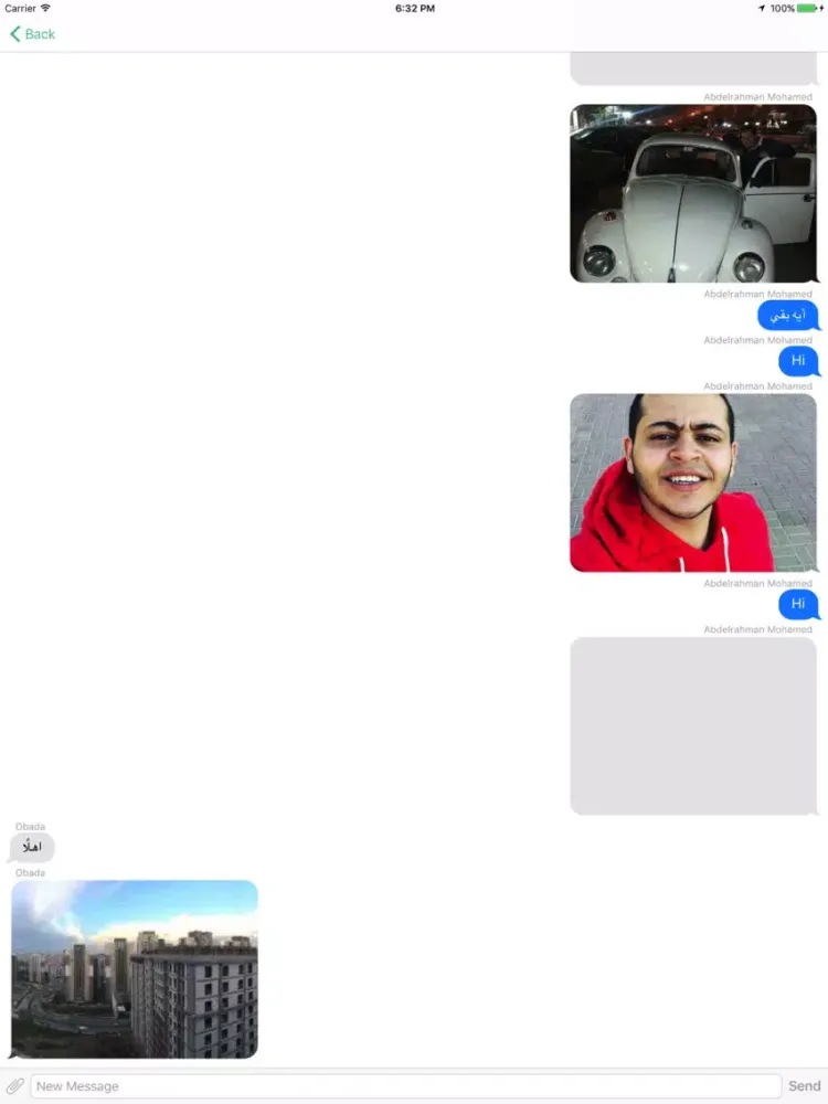 Tangkapan layar Ossul iPad 
