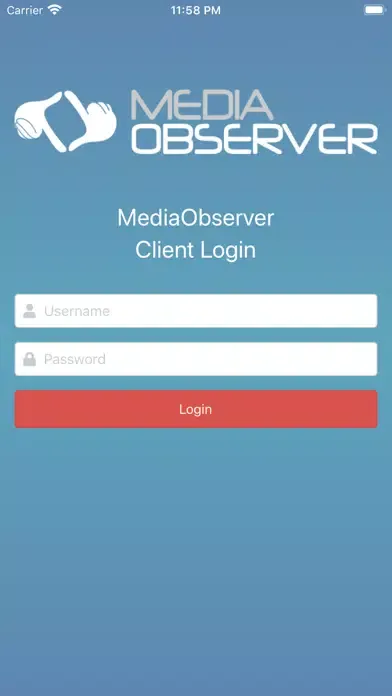 Tangkapan skrin Media Observer