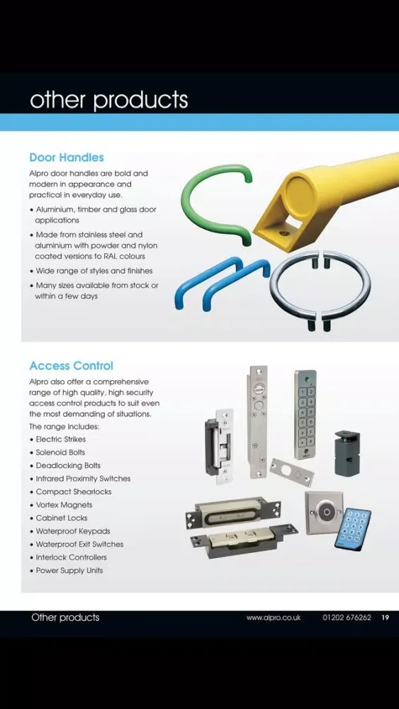 Скриншоты Alpro Architectural Hardware