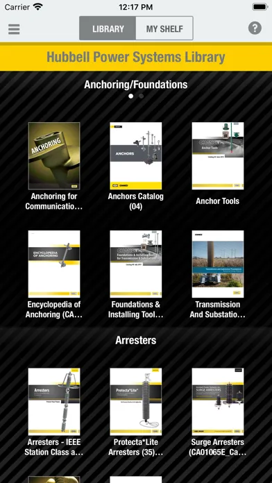 Screenshot di HPS Library