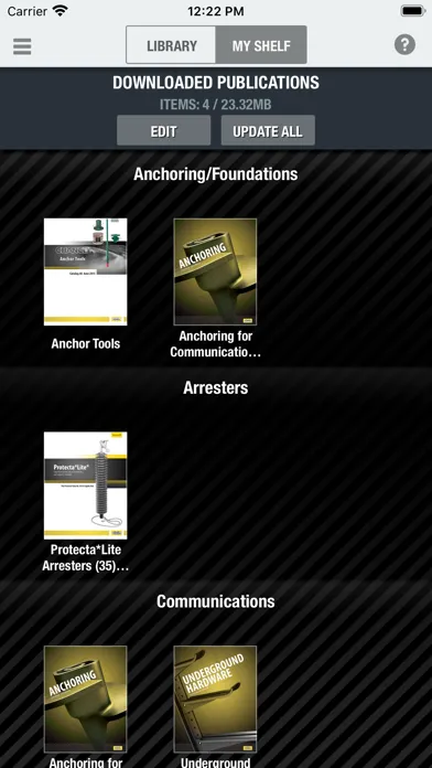 Screenshot di HPS Library
