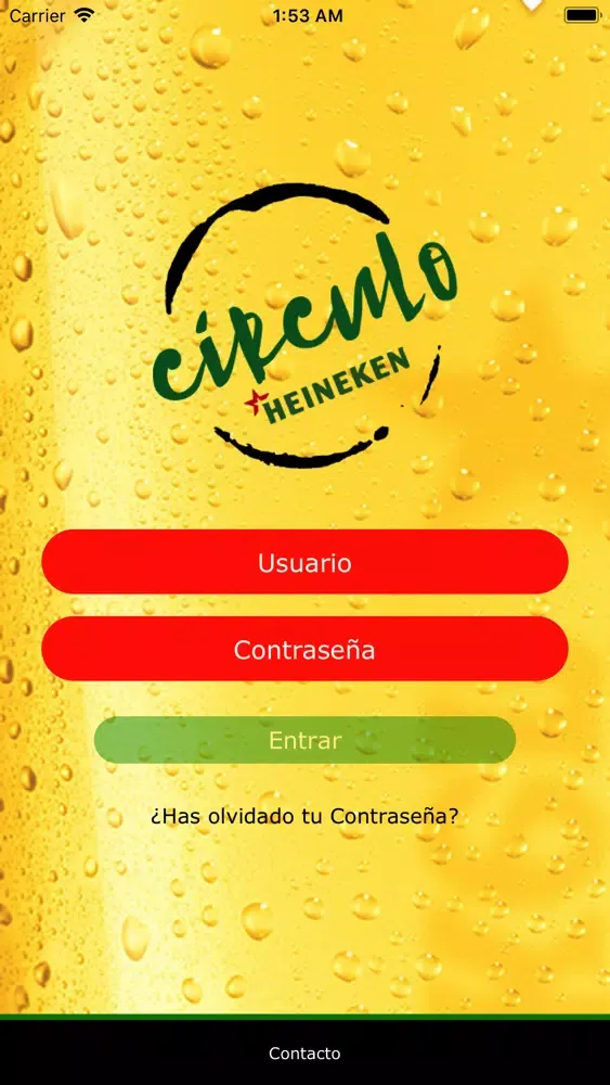 Ảnh chụp màn hình của Circulo Heineken