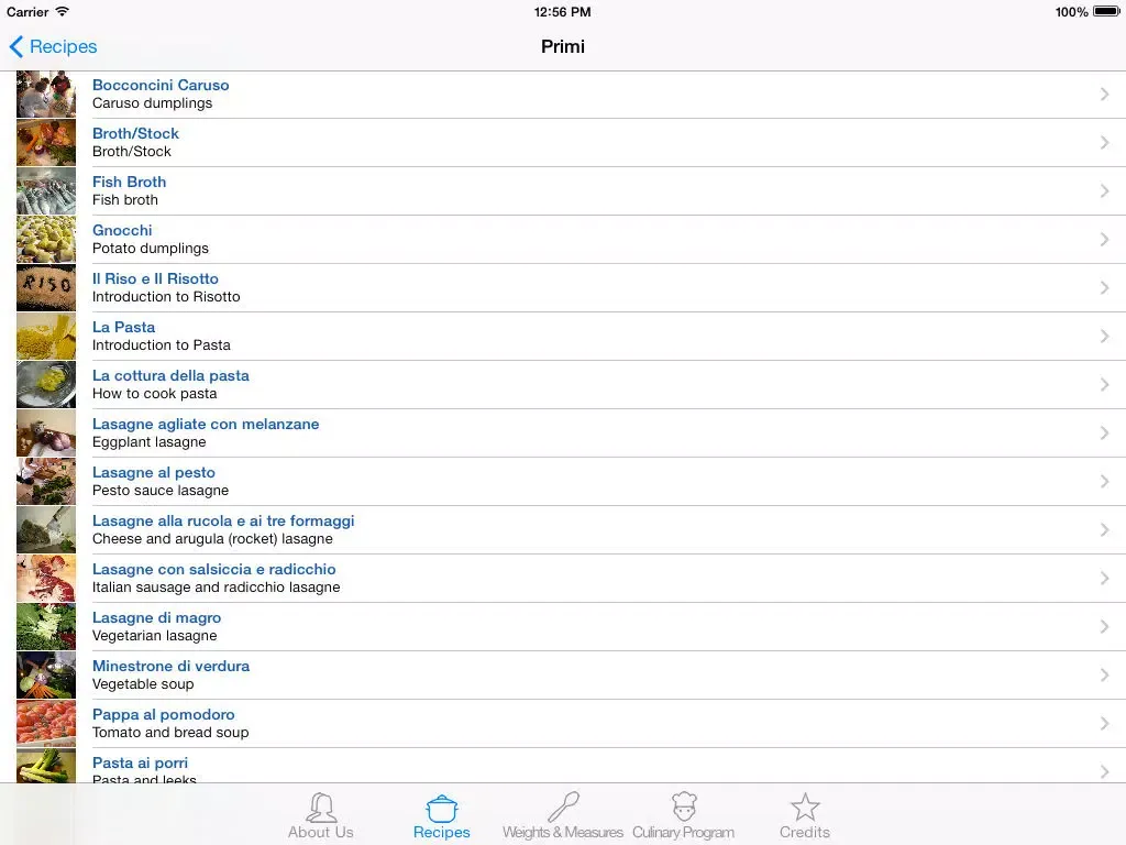 The Mammas iPad  Screenshots
