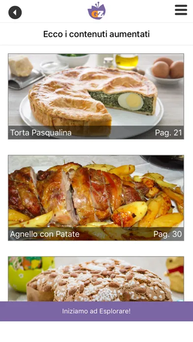 Tangkapan layar Gruppo Mondadori AR+