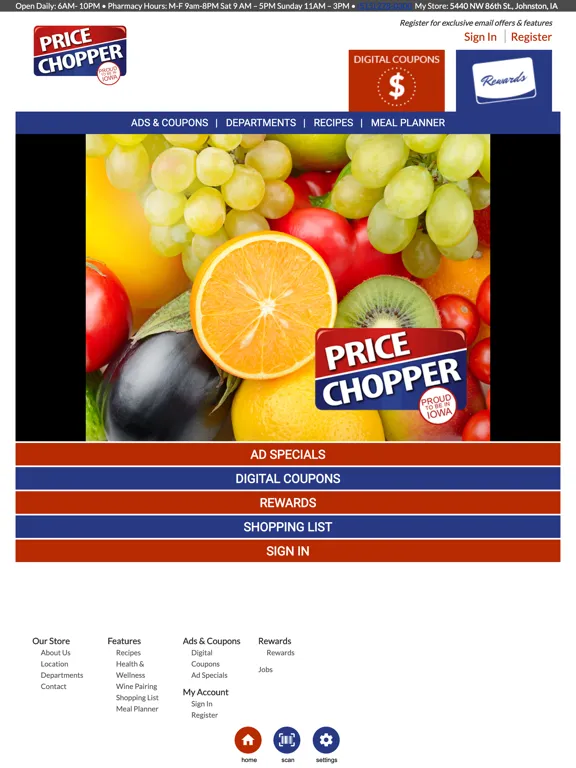 Price Chopper Des Moines iPad 應用截圖
