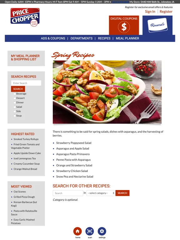 Price Chopper Des Moines iPad 應用截圖