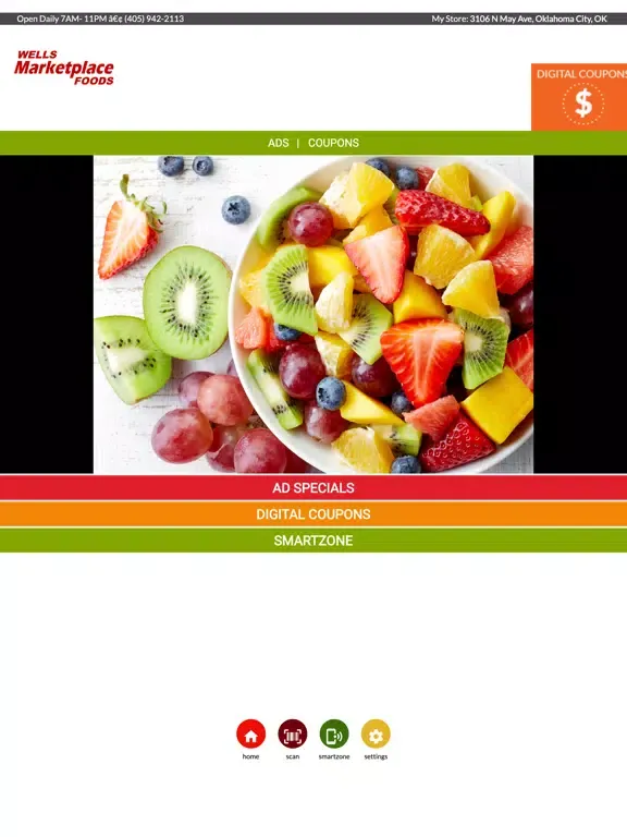 Wells Marketplace Foods iPad  Ekran Görüntüleri