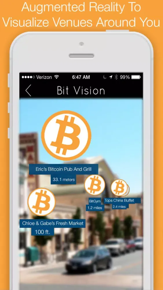 CoinScout - Find Local Places That Accept Bitcoin With Bitcoin Compass And Maps Screenshots