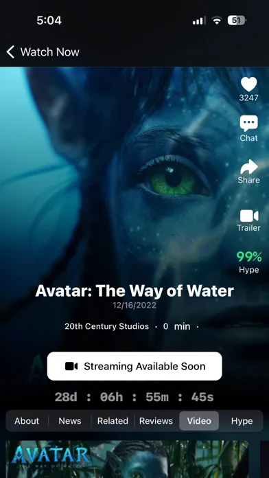 Ảnh chụp màn hình của Movies Now! Watch At Home Apps