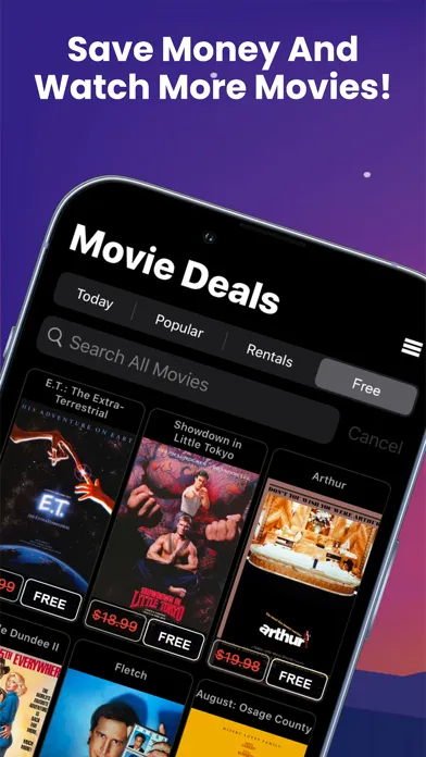 Movie Deals+ Watch Movies & TV应用截图