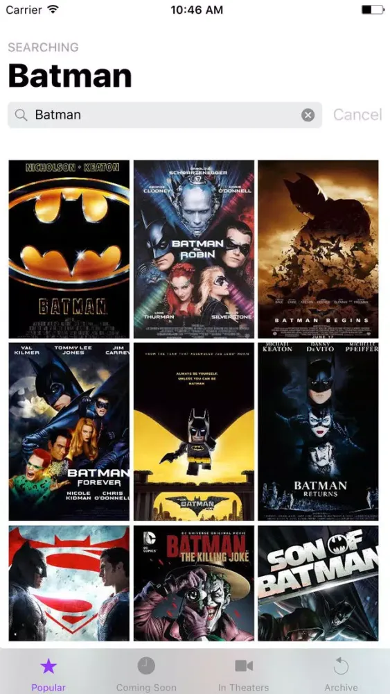 Movie Poster Wallpaper Maker スクリーンショット