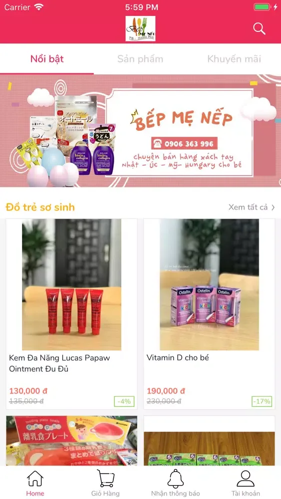 Bếp Mẹ Nếp Screenshots