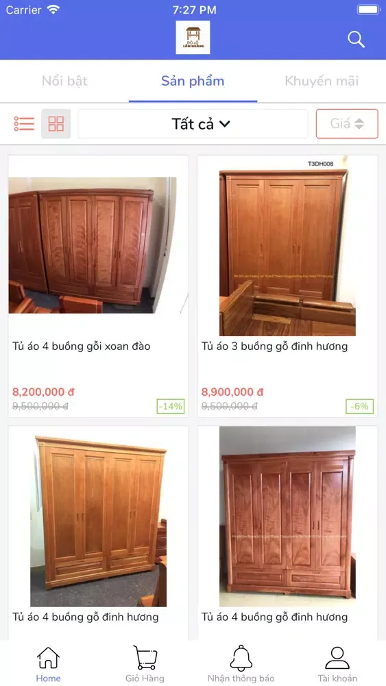 Captures d'écran de ĐồGỗLâmHoàng