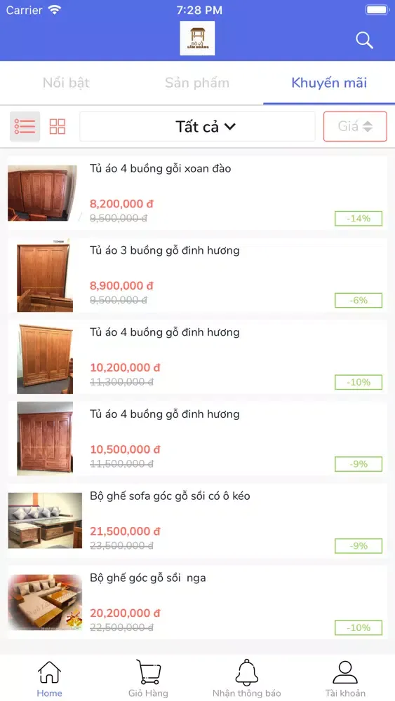 Captures d'écran de ĐồGỗLâmHoàng