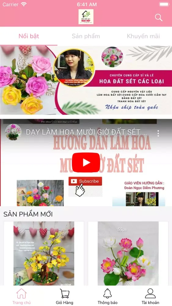 Ảnh chụp màn hình của Hoa Đất Sét Ngọc Điệp