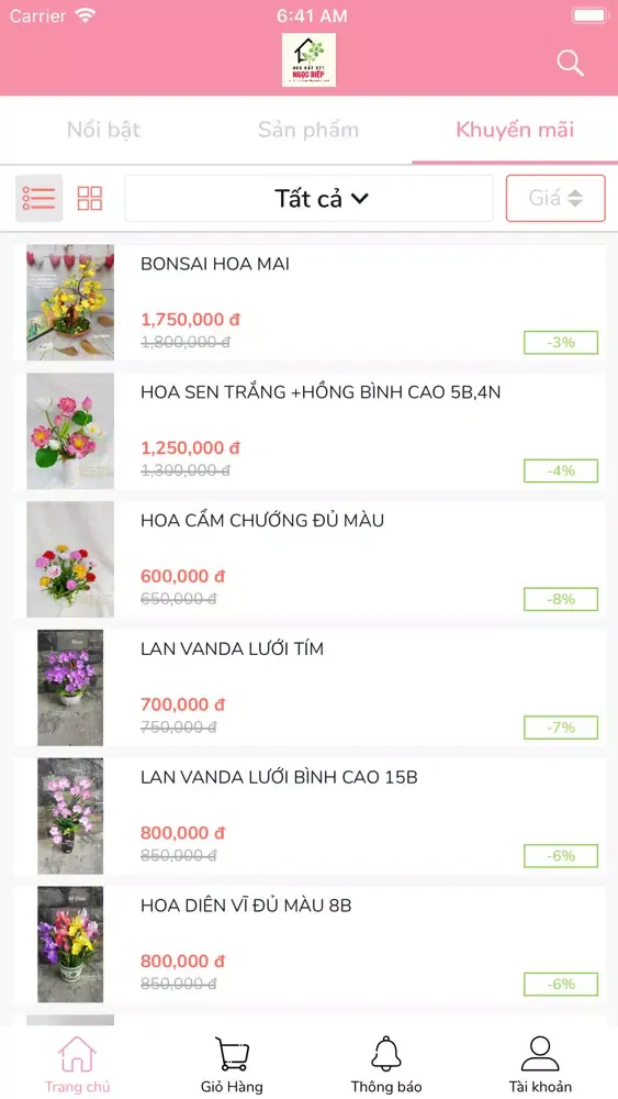 Ảnh chụp màn hình của Hoa Đất Sét Ngọc Điệp
