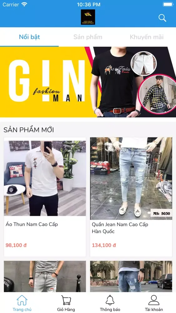 Xưởng Chuyên Sỉ GIN應用截圖